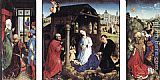 Rogier Van Der Weyden Canvas Paintings - Pierre Bladelin Triptych